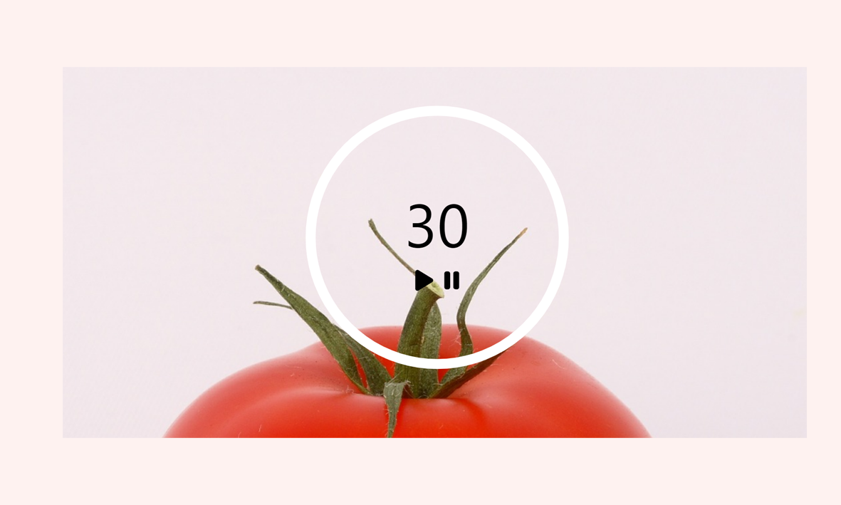 image of a timer app, made in javascript